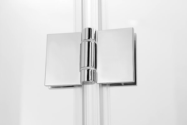 Hagser Carla sprchové dveře 90 cm skládací chrom lesk/průhledné sklo HGR40000021