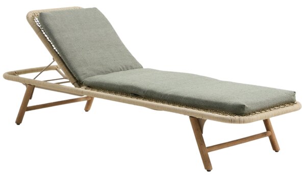 Kave Home Zelený polštář na lehátko Maoni 50 x 175 cm