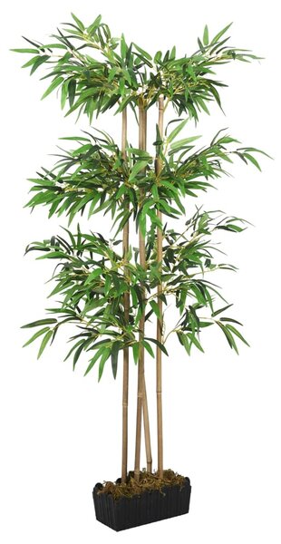 Umělý bambus 380 listů 80 cm zelený
