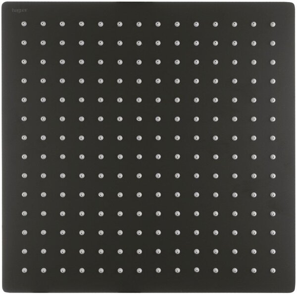 Hagser Ella hlavová sprcha 30x30 cm čtvercový černá HGR28000037