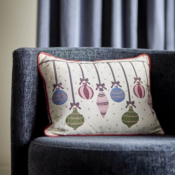 Dekorativní polštář Ornamentia Red 60 × 40 cm