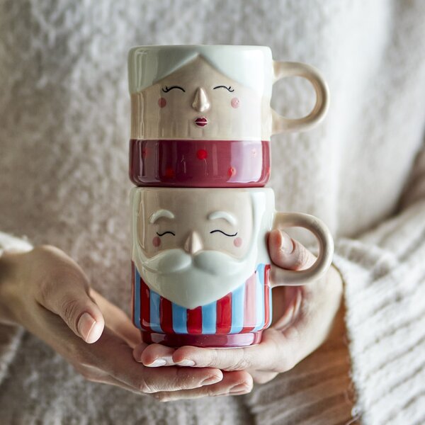 Kameninový hrnek Granny 280 ml – set 2 ks
