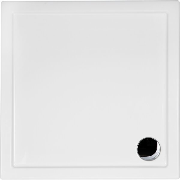 Oltens Vindel čtvercová sprchová vanička 80x80 cm bílá 17003000