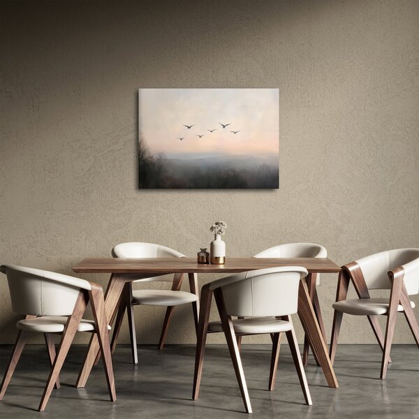 Obraz - Hejno ptáků (70x50 cm)
