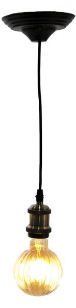 Kabel k lampě Zelený, Černý 150 cm E27/max 1*60W – 14x150 cm