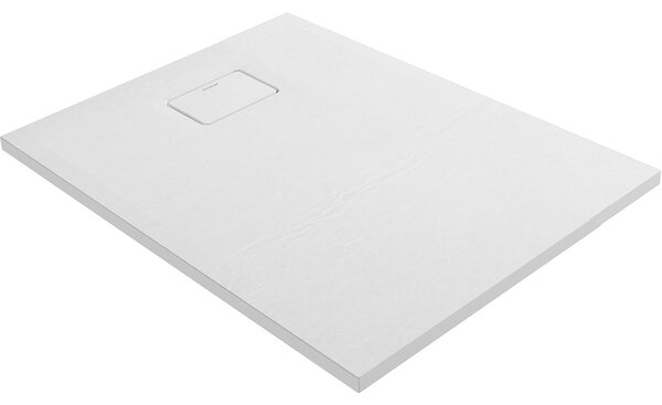 Oltens Bergytan obdélníková sprchová vanička 100x80 cm bílá 15100000