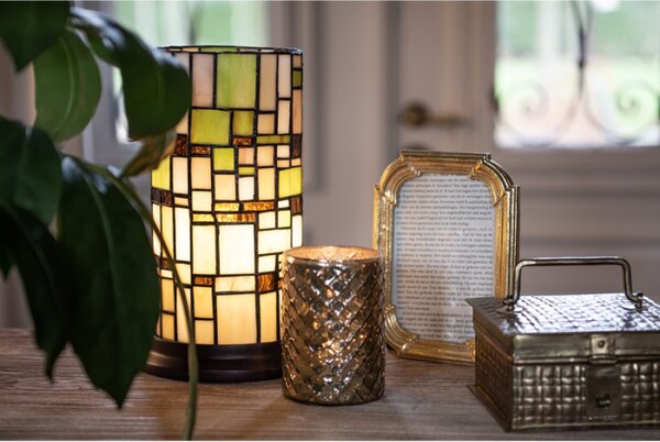 Stolní lampa Tiffany 15x26 cm E14/max 1x40W – 15x26 cm