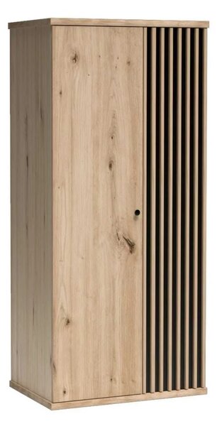 KONDELA Skříň, dub artisan/černá, KOLI C-1