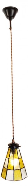 Závěsná Tiffany lampa Anki – 15x115 cm