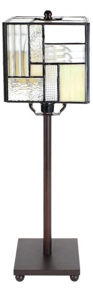 Stolní lampa Tiffany Paula – 13x13x18 cm