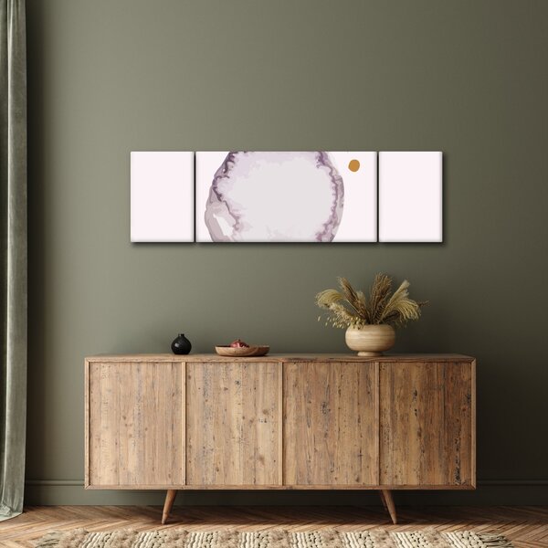 Obraz - Fialový minimalismus N⁰4 (170x50 cm)