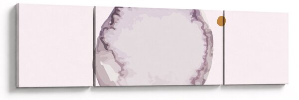 Obraz - Fialový minimalismus N⁰4 (170x50 cm)