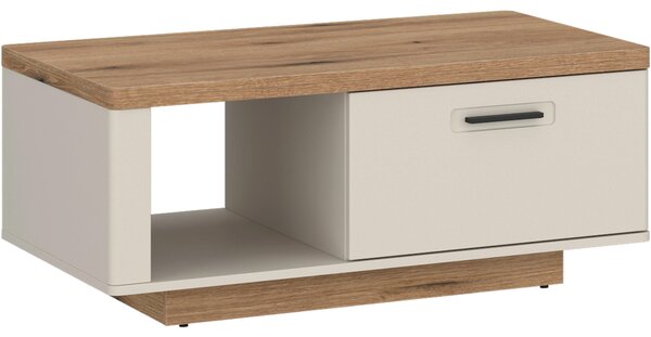 KONFERENČNÍ STOLEK, barvy dubu, kašmírová, kompozitní dřevo, 100/43/62 cm Hom`in - Konferenční stolky