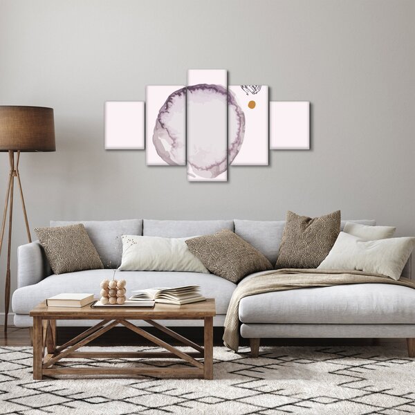 Obraz - Fialový minimalismus N⁰4 (125x70 cm)