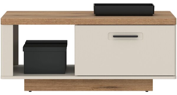 KONFERENČNÍ STOLEK, barvy dubu, kašmírová, kompozitní dřevo, 100/43/62 cm Hom`in - Konferenční stolky
