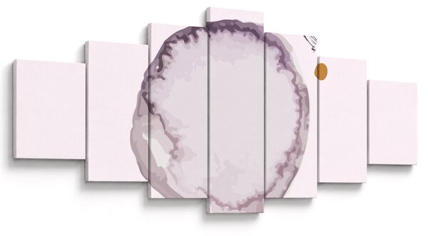 Obraz - Fialový minimalismus N⁰4 (210x100 cm)