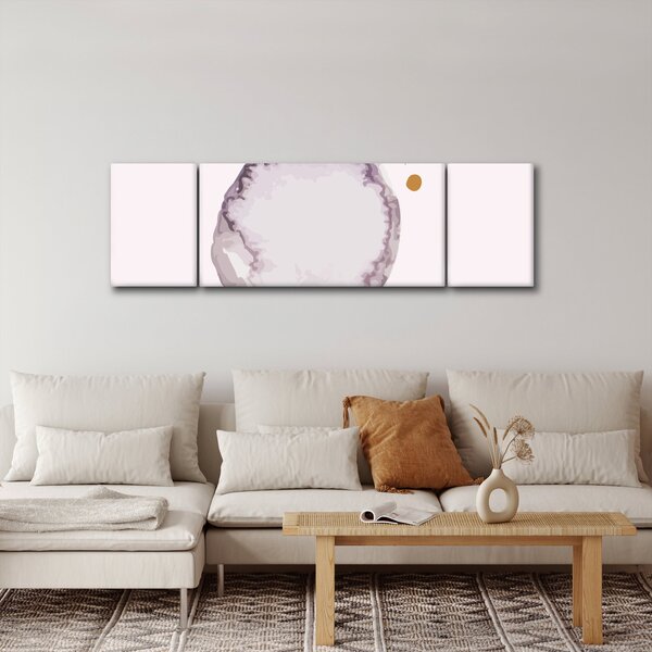 Obraz - Fialový minimalismus N⁰4 (170x50 cm)