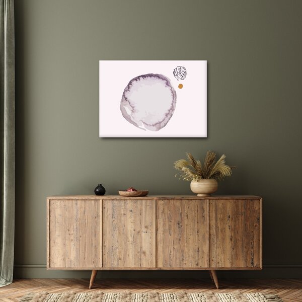 Obraz - Fialový minimalismus N⁰4 (70x50 cm)