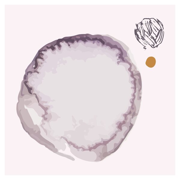 Obraz - Fialový minimalismus N⁰4 (30x30 cm)