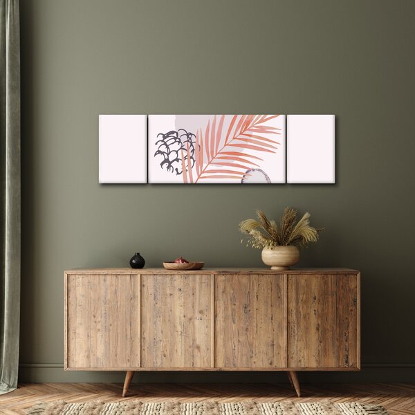 Obraz - Fialový minimalismus N⁰3 (170x50 cm)