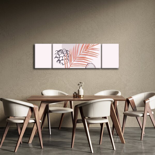 Obraz - Fialový minimalismus N⁰3 (170x50 cm)