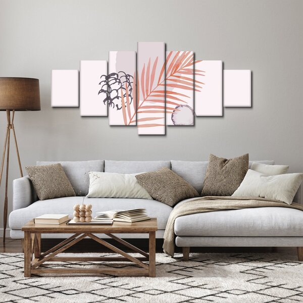 Obraz - Fialový minimalismus N⁰3 (210x100 cm)