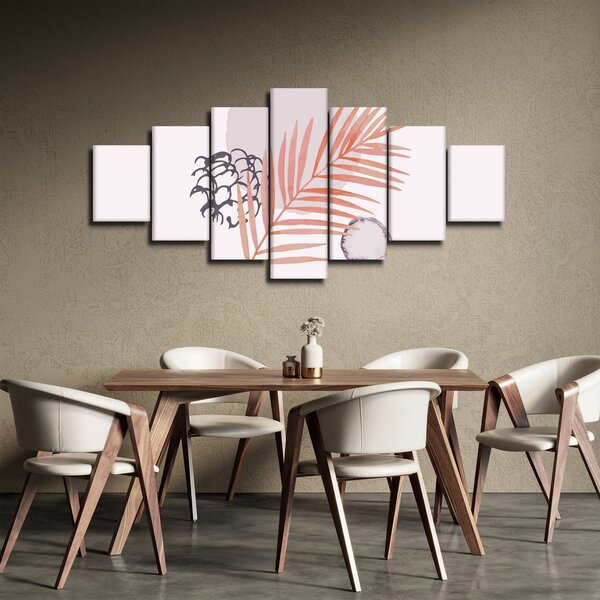 Obraz - Fialový minimalismus N⁰3 (210x100 cm)
