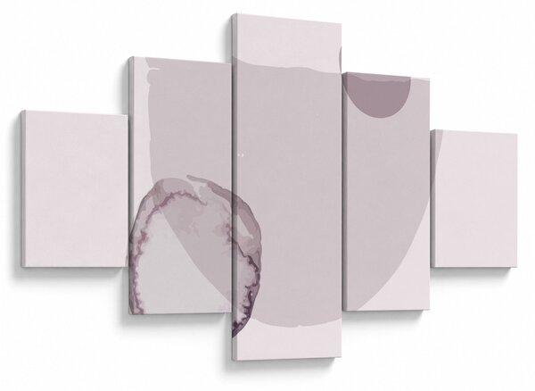 Obraz - Fialový minimalismus N⁰2 (125x70 cm)