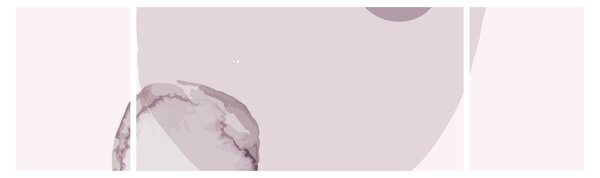 Obraz - Fialový minimalismus N⁰2 (170x50 cm)