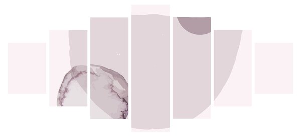 Obraz - Fialový minimalismus N⁰2 (210x100 cm)