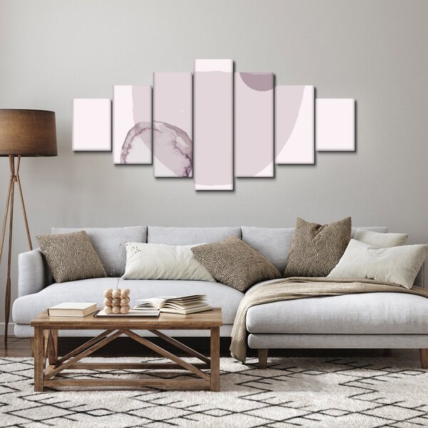 Obraz - Fialový minimalismus N⁰2 (210x100 cm)