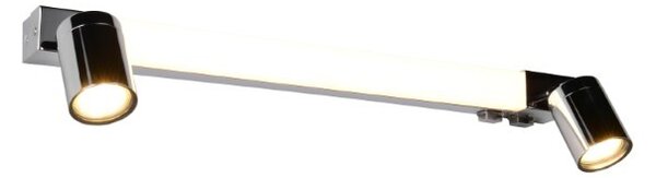 Trio T281470306 LED nástěnné svítidlo nad zrcadlo ENRICO | 7W integrovaný LED zdroj | 620lm | 2300+3000+4000K