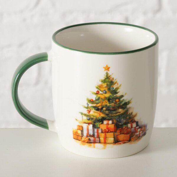Boltze Home Collections Hrnek Navis s vánočním stromečkem