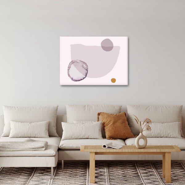 Obraz - Fialový minimalismus N⁰2 (70x50 cm)