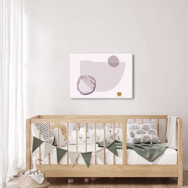 Obraz - Fialový minimalismus N⁰2 (70x50 cm)