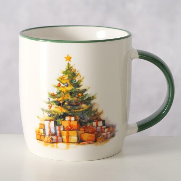 Boltze Home Collections Hrnek Navis s vánočním stromečkem