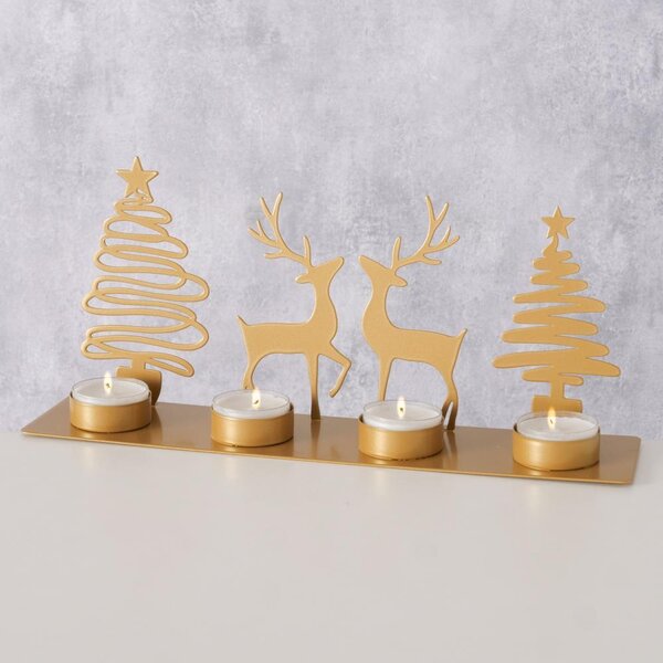Boltze Home Collections Svícen na čajové svíčky Cervo