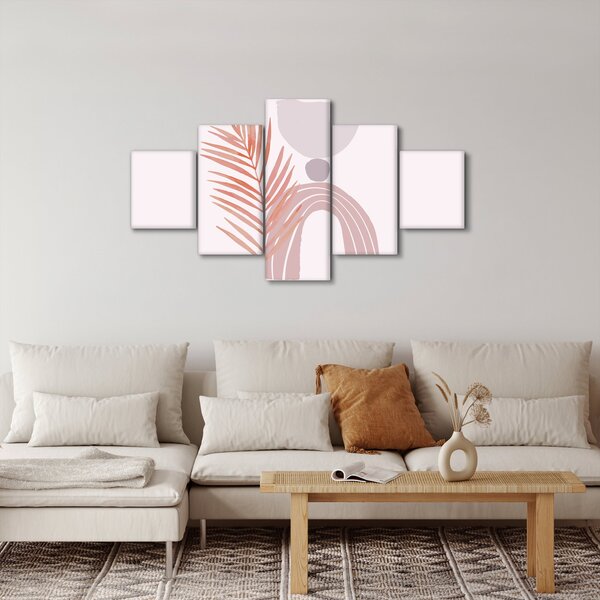 Obraz - Fialový minimalismus N⁰1 (125x70 cm)