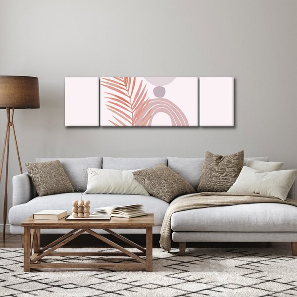 Obraz - Fialový minimalismus N⁰1 (170x50 cm)