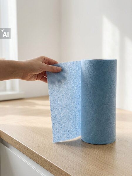 Sinsay - Čisticí utěrky v roli 20 listů - modrá
