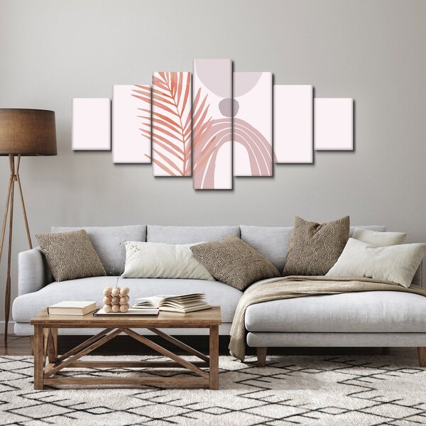 Obraz - Fialový minimalismus N⁰1 (210x100 cm)