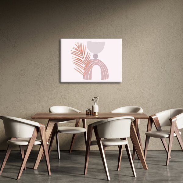 Obraz - Fialový minimalismus N⁰1 (70x50 cm)