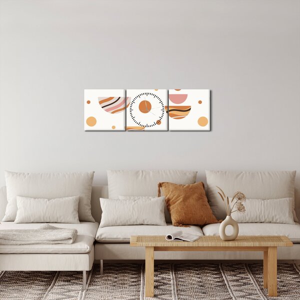 Obraz - Dream creations N⁰4 (s hodinami) (90x30 cm)