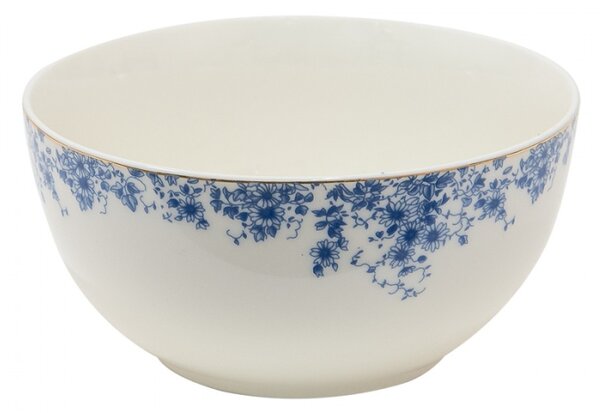 Porcelánová miska s modrými květy Blue Flowers – 500 ml