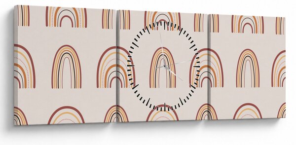 Obraz - Dream creations N⁰3 (s hodinami) (90x30 cm)