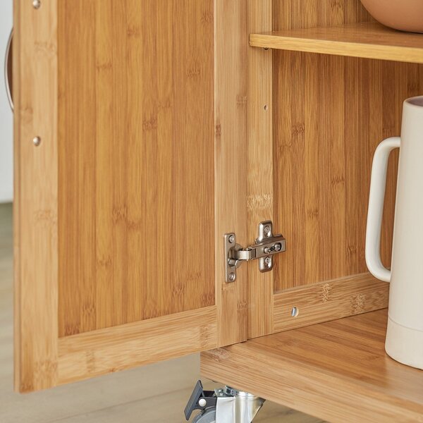 Fkw13-N Kuchyňský Vozík Kuchyňská Skříňka Bambus