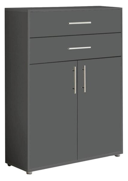 SKŘÍŇ NA ŠANONY, antracitová, 84,4/113,6/33 cm MID.YOU - Online Only kancelářský nábytek, Online Only