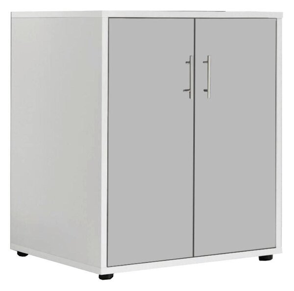 SKŘÍŇ NA ŠANONY, šedá, bílá, 54/74/50 cm MID.YOU - Online Only kancelářský nábytek, Online Only
