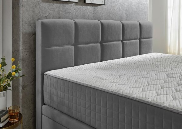 AMERICKÁ POSTEL, 180/200 cm, antracitová Boxxx - Postele s úložným prostorem, Online Only