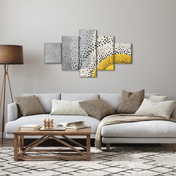 Obraz - Abstraktní malba pláže N⁰3 (125x70 cm)